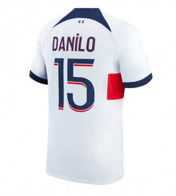 Paris Saint-Germain Danilo Pereira #15 Replika Udebanetrøje 2023-24 Kortærmet